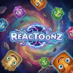 Reactoonz game at Jackpot Mobile Casino for United Kingdom players